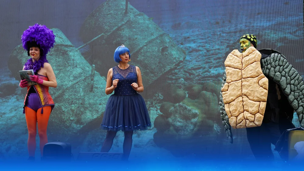 Actuación del musical Si los peces hablaran