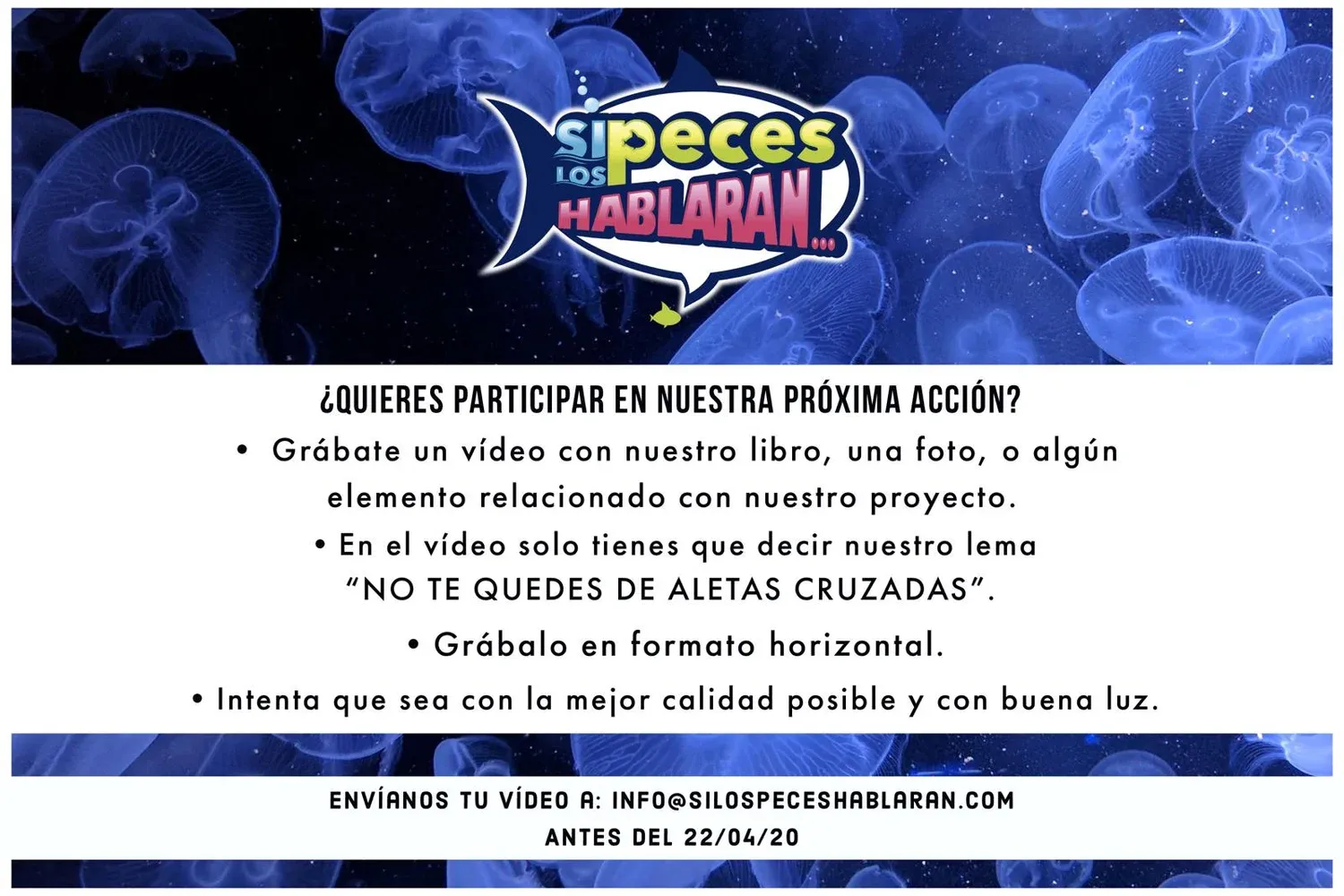 ¿Te sumas a difundir un mensaje?